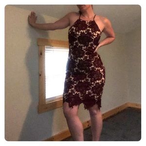 Lace Bodycon Dress